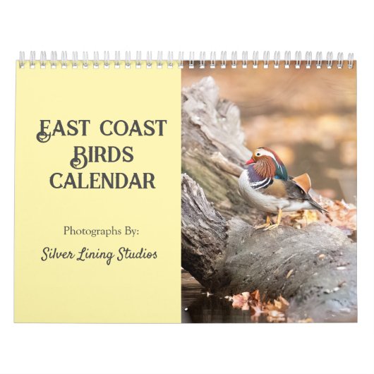 Calendrier des oiseaux de la côte Est (Protection)
