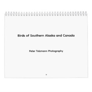 Calendrier des oiseaux du sud de l'Alaska et du Ca
