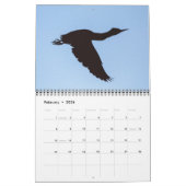 Calendrier des oiseaux du Vermont 2025 (Feb 2026)