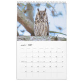 Calendrier des oiseaux indigènes (Mar 2027)