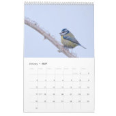 Calendrier des oiseaux indigènes (Jan 2027)
