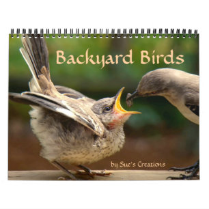 Calendrier des oiseaux jardins