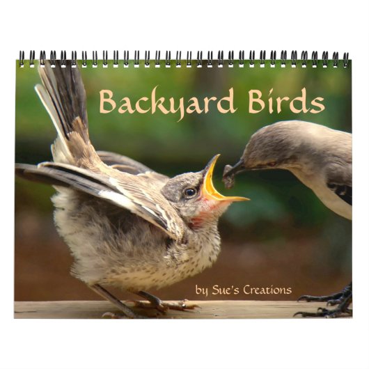 Calendrier des oiseaux jardins (Protection)
