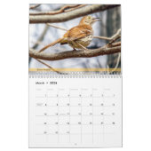Calendrier des oiseaux Jardins 4e de la série (Mar 2026)