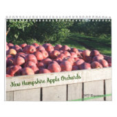 Calendrier des Orchards Apple du New Hampshire (Protection)