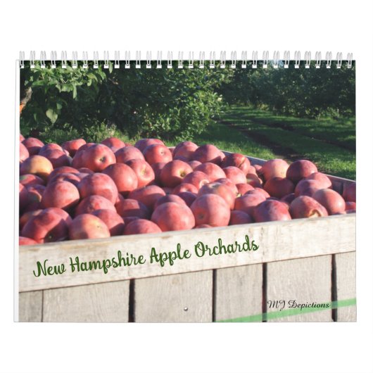 Calendrier des Orchards Apple du New Hampshire (Protection)