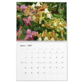 Calendrier des orchidées 2023 (Mar 2027)