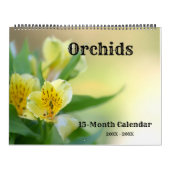 Calendrier des orchidées incroyables (Protection)