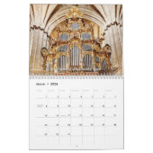 Calendrier des organes de tuyaux 2026 (Mar 2026)