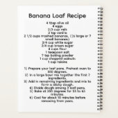 Calendrier des pains de banane (Dos)