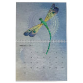 Calendrier des papillons et libellules 2020 (Feb 2027)