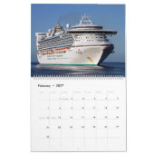 Calendrier des paquebots 2027 (Feb 2027)