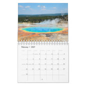 Calendrier des parcs nationaux 2026 Calendrier per (Feb 2027)