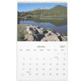 Calendrier des parcs nationaux américains (Jan 2027)