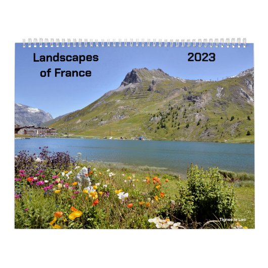 Calendrier des paysages de France 2023 (Protection)