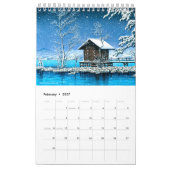 Calendrier des paysages de Kawase Hasui (Feb 2027)