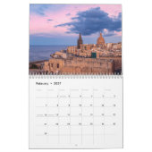 Calendrier des paysages de La Valette (Feb 2027)