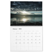 Calendrier des paysages de l'Alaska (Feb 2026)