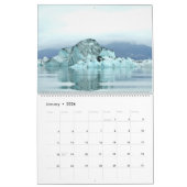 Calendrier des paysages de l'Alaska (Jan 2026)