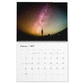 Calendrier des paysages de nuit (Feb 2027)