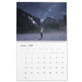 Calendrier des paysages de nuit (Jan 2027)