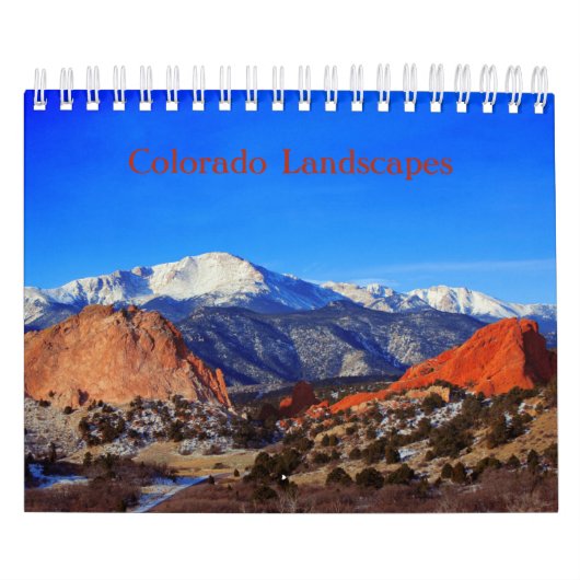 Calendrier des paysages du Colorado (Protection)