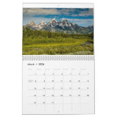 Calendrier des paysages du parc national du Grand (Mar 2026)
