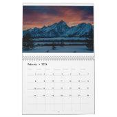 Calendrier des paysages du parc national du Grand (Feb 2026)