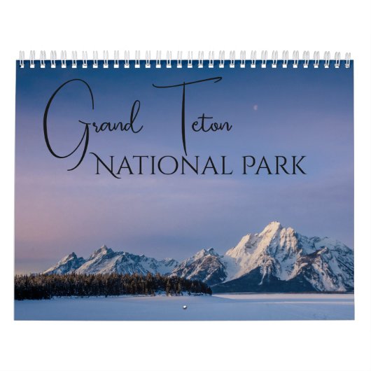 Calendrier des paysages du parc national du Grand (Protection)