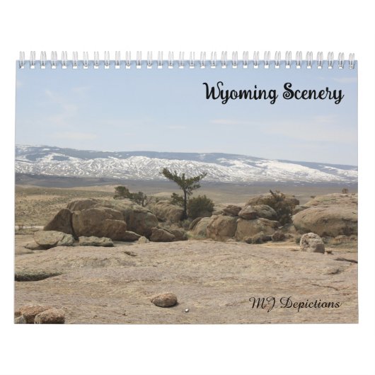 Calendrier des paysages du Wyoming (Protection)