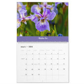 Calendrier des paysages et de la faune de l'Alaska (Mar 2026)