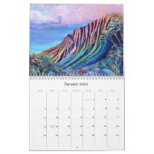 Calendrier des paysages et paysages de Kauai (Jan 2026)