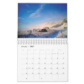 Calendrier des paysages islandais 2020 (Jan 2027)