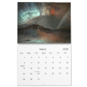 Calendrier Des Paysages Majestueux (Mar 2026)