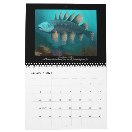 Calendrier Des péchés au feu : les origines des Draconiens (Jan 2026)