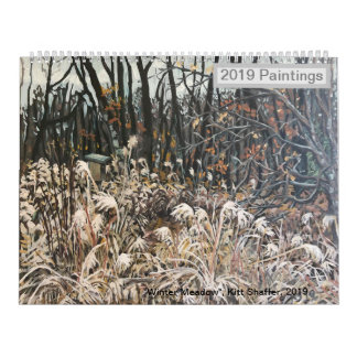 Calendrier des peintures 2019, Kitt Shaffer