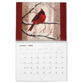 Calendrier des peintures à l'huile 2026 (Jan 2026)