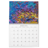 Calendrier des peintures artistiques Abstraites po (Mar 2026)