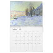 Calendrier des peintures artistiques et paysagères (Feb 2026)