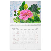 Calendrier des peintures florales (Feb 2026)