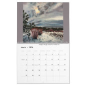 Calendrier des peintures Kitt Shaffer 2020-2021 (Mar 2026)