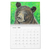 Calendrier des peintures pour animaux et oiseaux (Jan 2026)