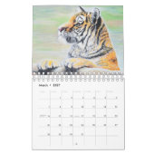 Calendrier des peintures pour animaux et oiseaux (Mar 2027)