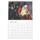 Calendrier des peintures Vermeer (Feb 2027)
