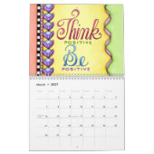 Calendrier des pensées positives (Mar 2027)