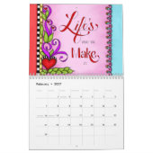Calendrier des pensées positives (Feb 2027)