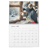 Calendrier des perroquets (Jan 2027)