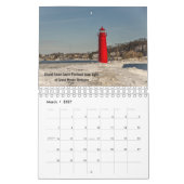 Calendrier des phares du Michigan pour 2020 (Mar 2027)