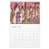 Calendrier des photographies en Thaïlande (Feb 2027)