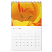 Calendrier des photos de fleurs 2024 (Jan 2026)